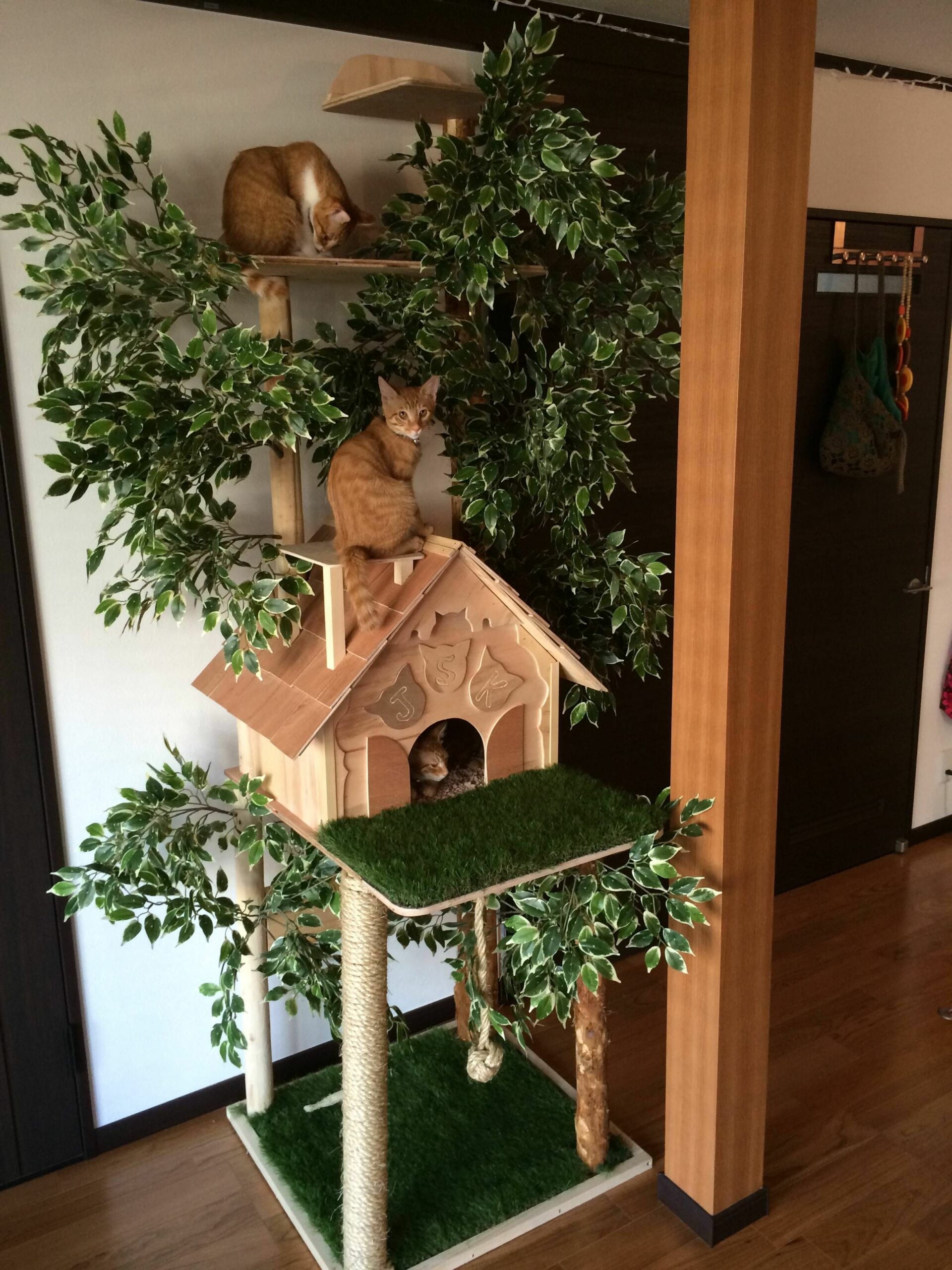 Cat Tree House Plans
