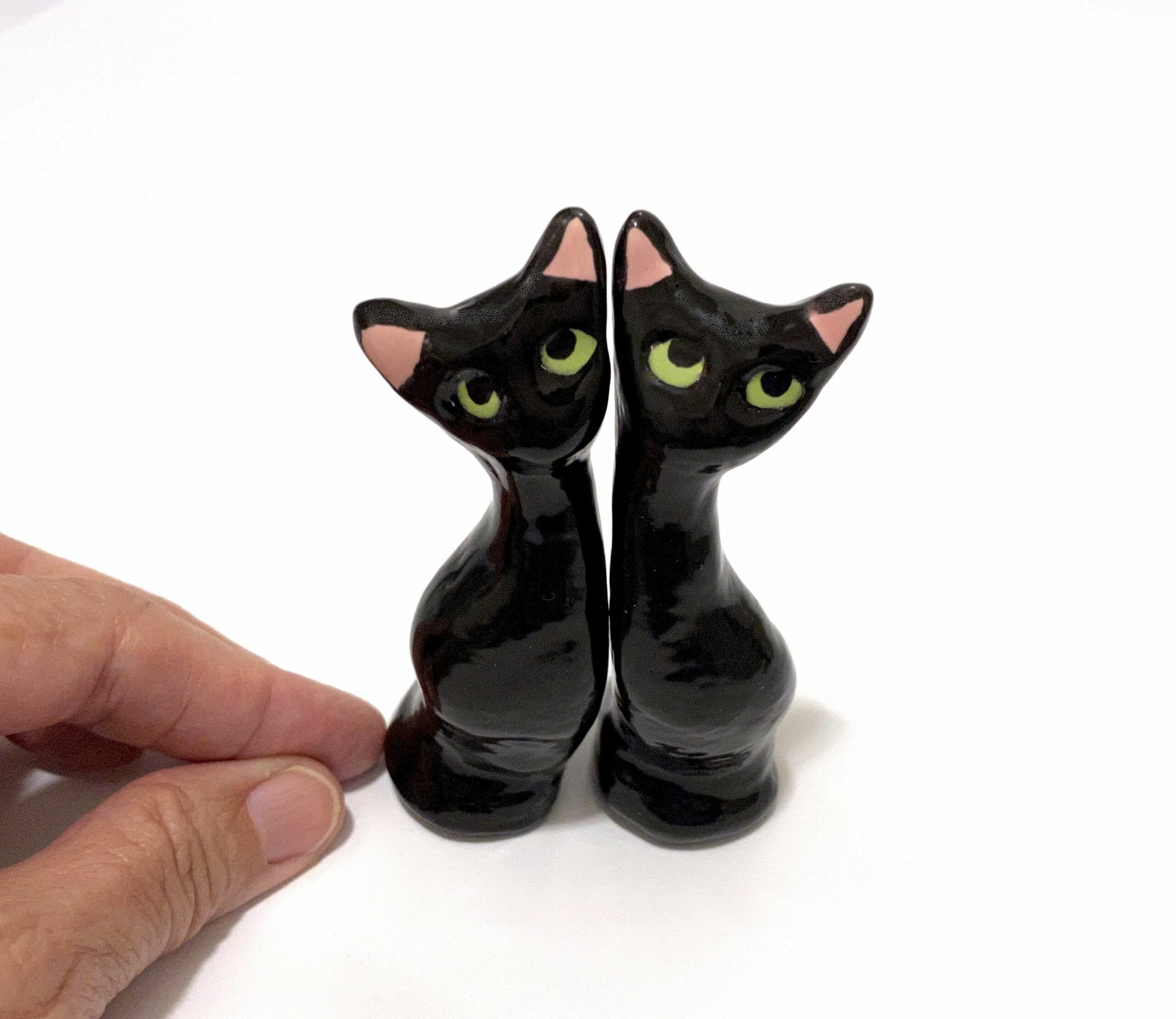 Cat Couple Wedding Cake Toppers