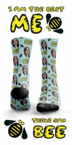 Personalized Cat Face Socks